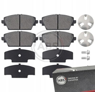 Гальмівні колодки гальмівні a.b.s. do mg zs 120 180 фото №1