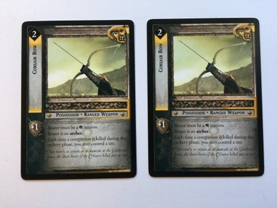 Corsair Bow 18u61 lotr tcg