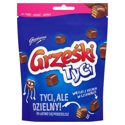 Wafle Grześki TYCI w Czek Deserowej 120g