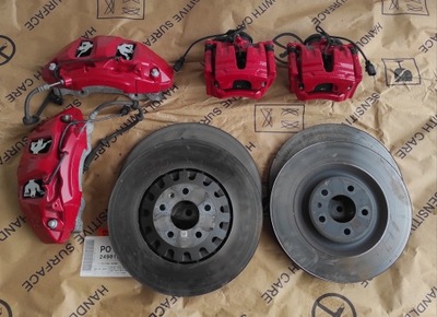 CALIPERS DISCS 375MM AUDI A6 A7 A8 D5 Q7 4M Q8 OM  