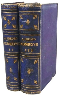 FREDRO - KOMEDYE T. I-V [komplet w 2 wol.] 1871