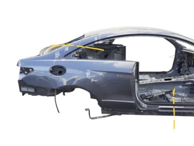 Mercedes-benz e c207 w207 2010 c755 четверть правый задняя правая задняя фото №1