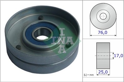 INA 531075130 ROLLO TENSOR VW AUDI  