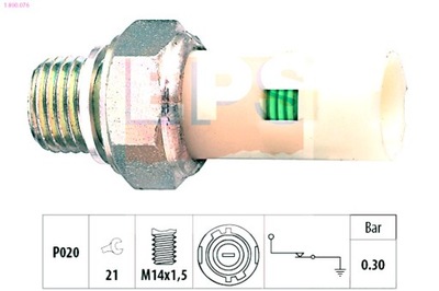 Eps 1.800.076 вимикач тисковий оливи фото №1