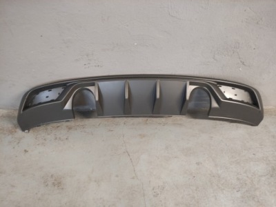 Audi tt tts 8s s-line диффузор накладка задняя фото №1