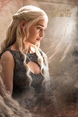 Gra o tron Daenerys Targaryen plakat 61x91,5 cm