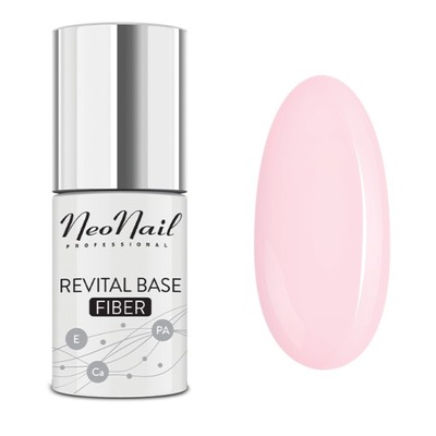 NeoNail Baza Revital Base Fiber Rosy Blush