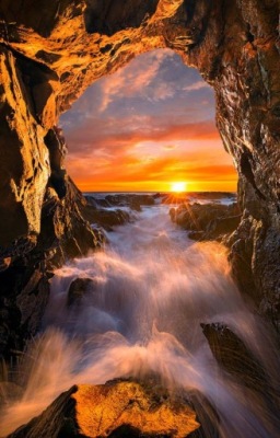 DIAMENTOWA MOZAIKA HAFT DIAMENTOWY 5D Grota nad morzem