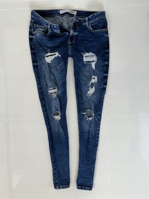 DENIM CO spodnie dzinsy skinny jeans rurki 40 L