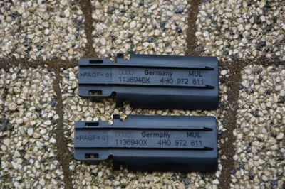 Заглушка електрика сидіння audi a8 d4 4h0972611 фото №1