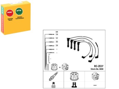 Дроти запалювання ngk 000018137a b6bf18t54 501181 фото №1