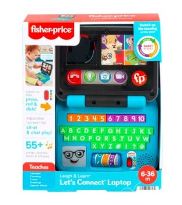 Fisher Price Edukacyjny Laptop Malucha -Porozmawia