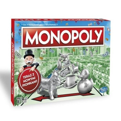 C1009 GRA MONOPOLY STANDARD NOWA WERSJA HASBRO