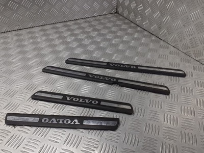 Накладки порогові volvo s80 i фото №1