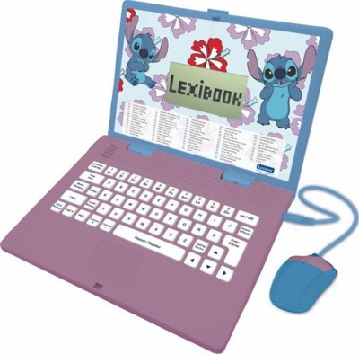 Lexibook Stitch Laptop Edukacyjny Dwujęzyczny