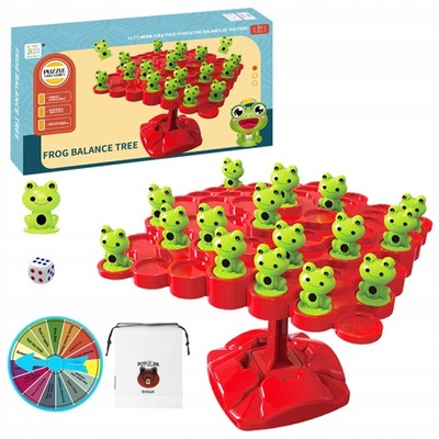 Żaba Balance Tree Montessori Matematyka Zabawka Edukacyjna