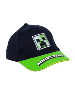 CZAPKA Z DASZKIEM LOGO MINECRAFT CREEPER ONE SIZE