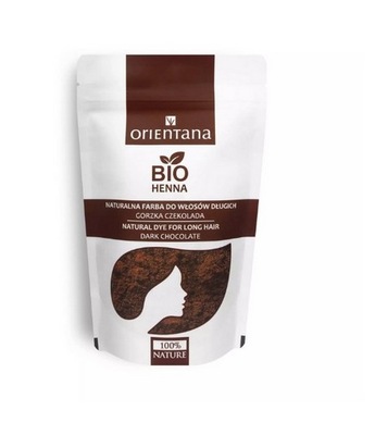 Orientana BIO Henna Gorzka Czekolada 50g***DAYS***