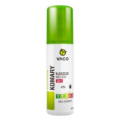 VACO Płyn komary kleszcze meszki pump spray 100 ml