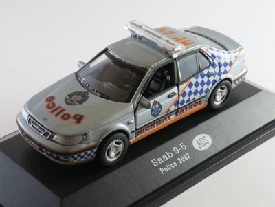 Saab 9-5 Police Australia 2002 1:43