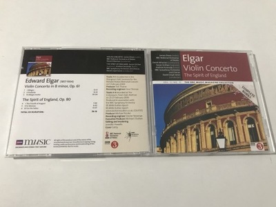 CD Elgar Violin Concertos Ehnes Atherton BBC 5-/6