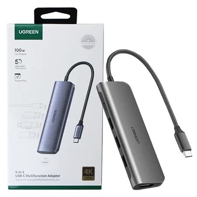 STACJA DOKUJĄCA UGREEN USB-C USB-A HDMI MULTIFUNCTION ADAPTER 5w1