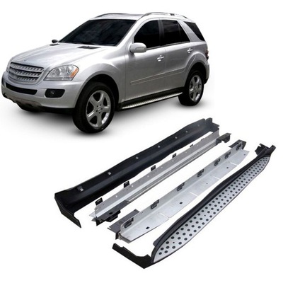 UMBRALES MERCEDES ML W164 2006-13 ESCALONES LADO  