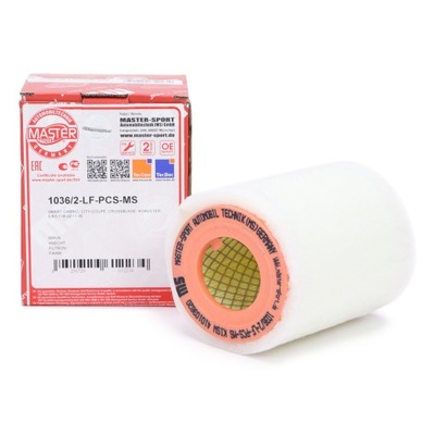 Master-sport germany 1036/2-lf-pcs-ms фильтр воздуха фото №1