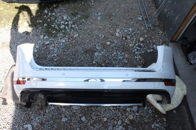 VW TOUAREG 7P II R-LINE FACELIFT BUMPER REAR COMPLETE SET LOK1ORYGINAL  