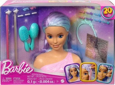 Głowa do stylizacji Barbie wróżka