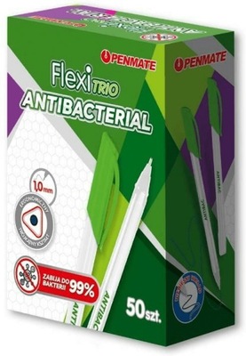 Długopis Flexi Trio Jet Antibacterial nieb