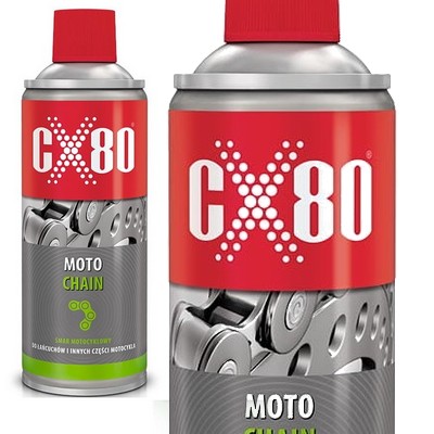 CX-80 MOTO CHAIN SMAR DO ŁAŃCUCHÓW I CZĘŚCI MOTOCYKLA 500ml