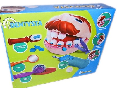 DENTYSTA masa plastyczna ZĄB stomatolog u DENTYSTY