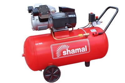 Sprężarka kompresor Shamal HD65DV 330 l/min LT 100 10 BAR