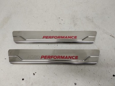 Молдинг порог порог performance ford fiesta mk8 фото №1