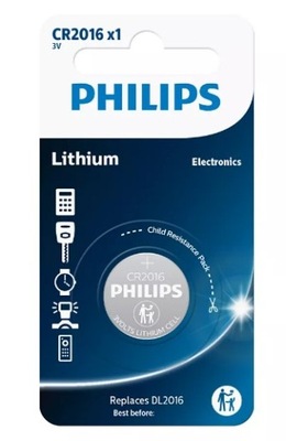 Bateria Philips CR2016/01b