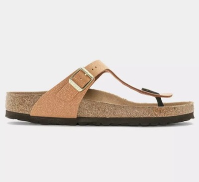 Klapki japonki Birkenstock Gizeh BS brązowe