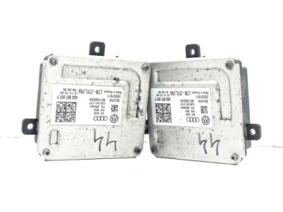 Блок управления лампа модуль света преобразователь фара 4g0907697f фото №1