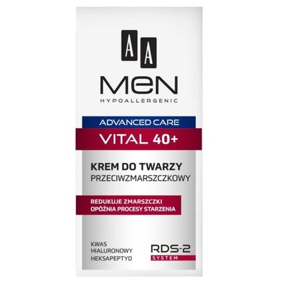 Men Advanced Care Vital 40+ krem do twarzy przeciw