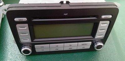 RADIO MANUFACTURADO CD MP3 VOKSWAGEN VW OE 1K0035186AD  