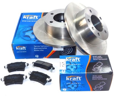 Гальмівні диски гальмівні колодки задня opel movano renault master ii 2 фото №1