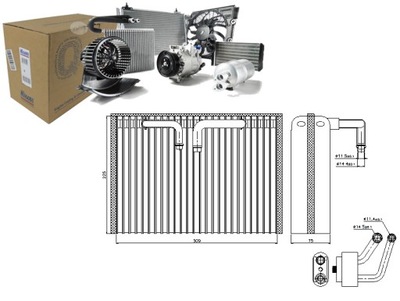 Испаритель кондиционера фото №1