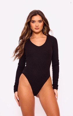 PRETTYLITTLETHING BODY DAMSKIE PRĄŻKOWANE 34 1EKC