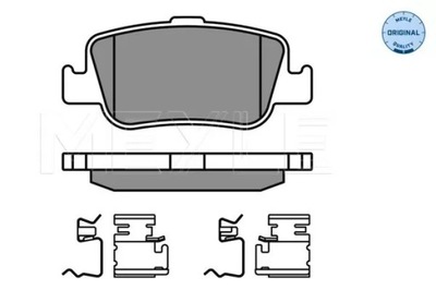 PADS HAM. TOYOTA T. AURIS 06- Z CZUJNI  