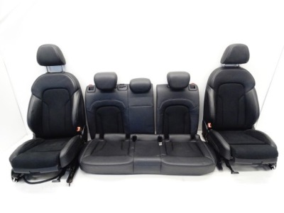 Сиденья правый левый перед заднее сиденье задняя комплект audi q3 8u lift s-line фото №1