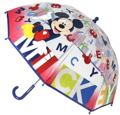 Parasol manualny Myszka Mickey 45 cm