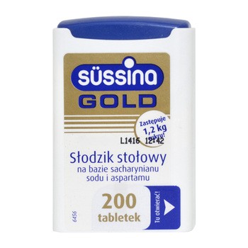 Sussina Gold słodzik, 200 tabletek