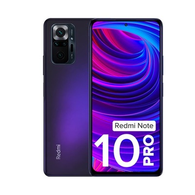 Smartfon Xiaomi Redmi Note 10 Pro 6/128GB Fioletowy PO ZWROCIE