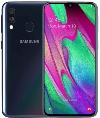 Samsung Galaxy A40 SM-A405F/DS LTE Czarny, A183