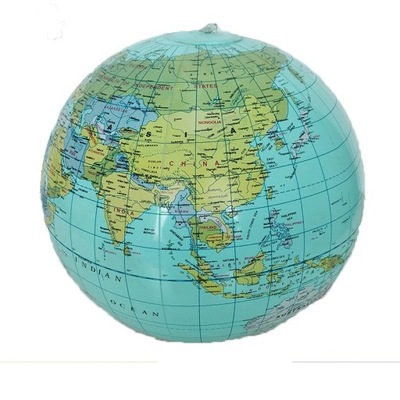 20CM nadmuchiwany globus naucz edukacji geografia zabawka mapa balon piłka